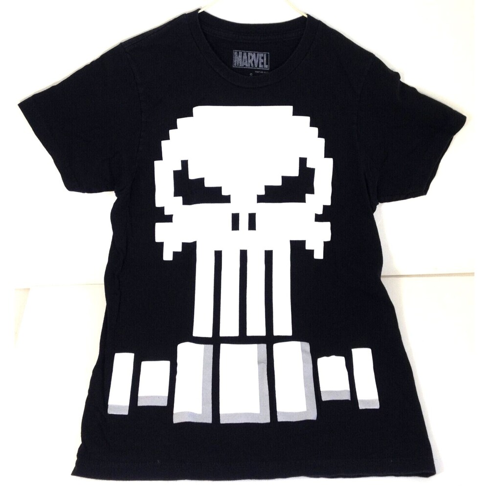Marvel Punisher Short Sleeve Tees T-Shirts Mens Adult Size Small
